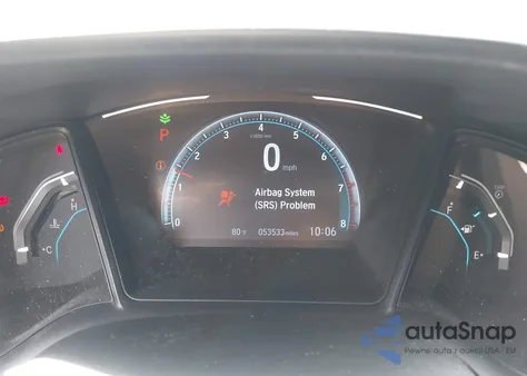 2020 Honda Civic Lx z USA, uszkodzony, nr VIN 2HGFC2F65LH540714